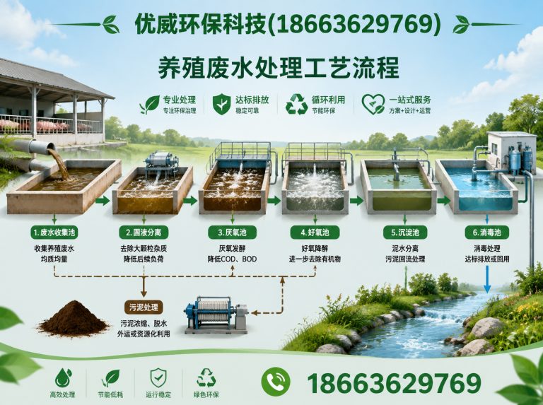 高密市养殖废水处理展示图